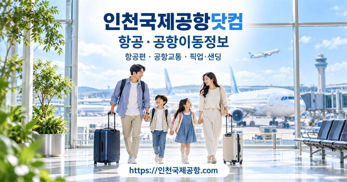 인천공항 전용차량 픽업·샌딩 안내